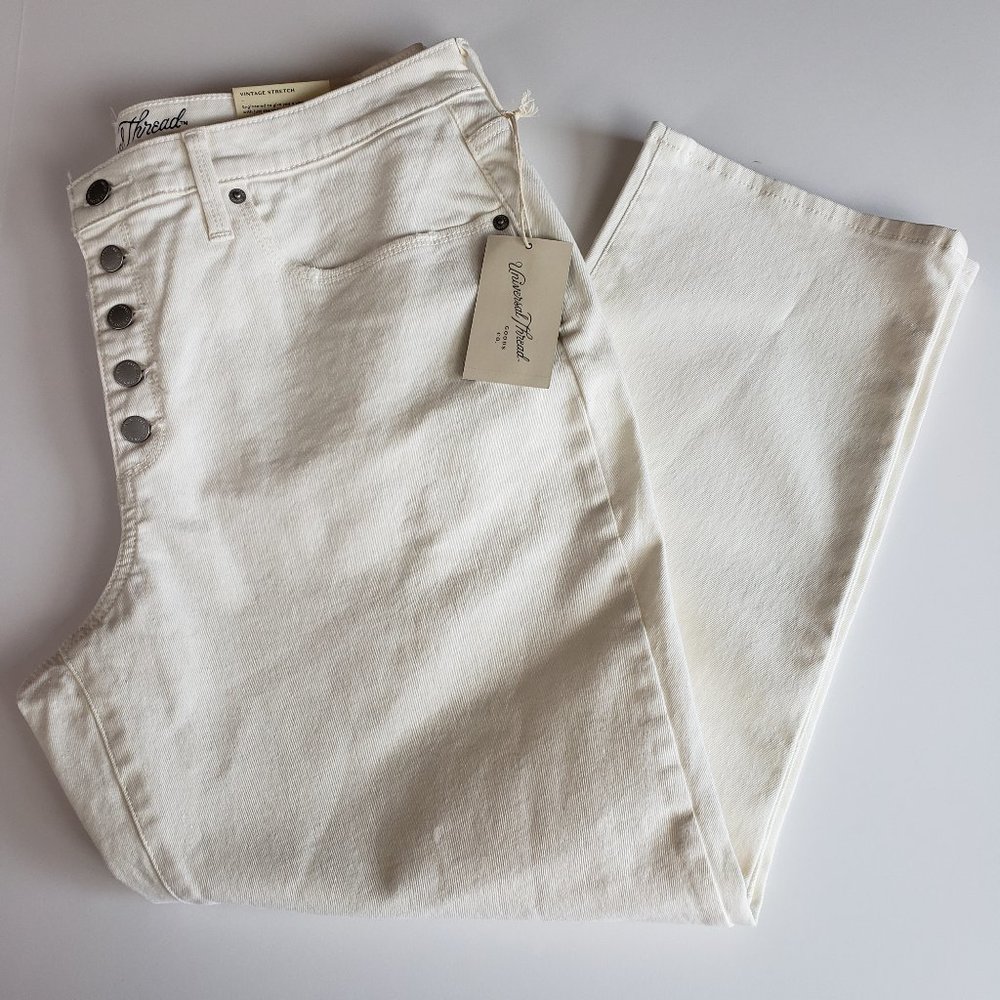 UNIVERSAL THREAD High Rise Straight Crop Jeans 16R